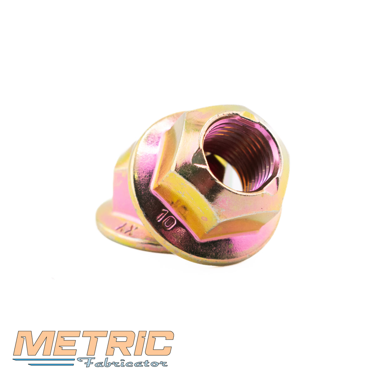 M12-1.25 10.9 Prevailing Torque Locked Flange Nut