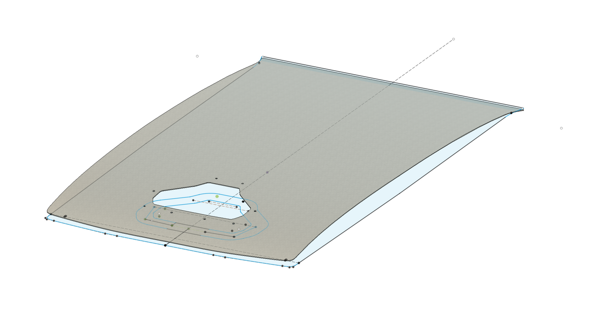Z10-4 aluminum roof