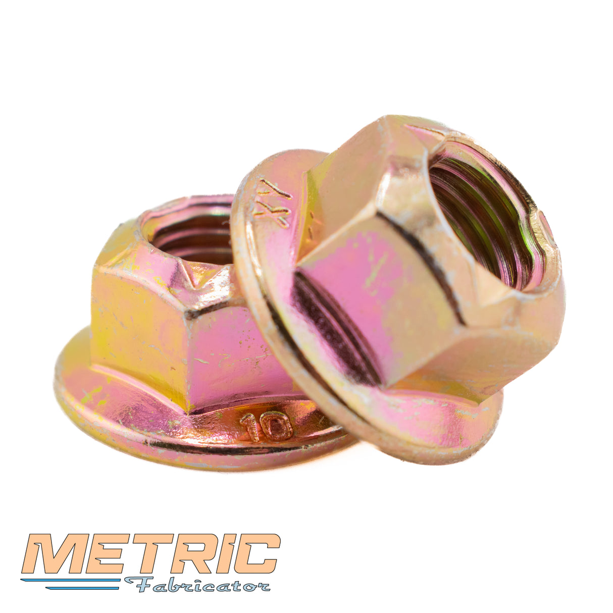M10-1.25 10.9 Prevailing Torque Locked Flange Nut