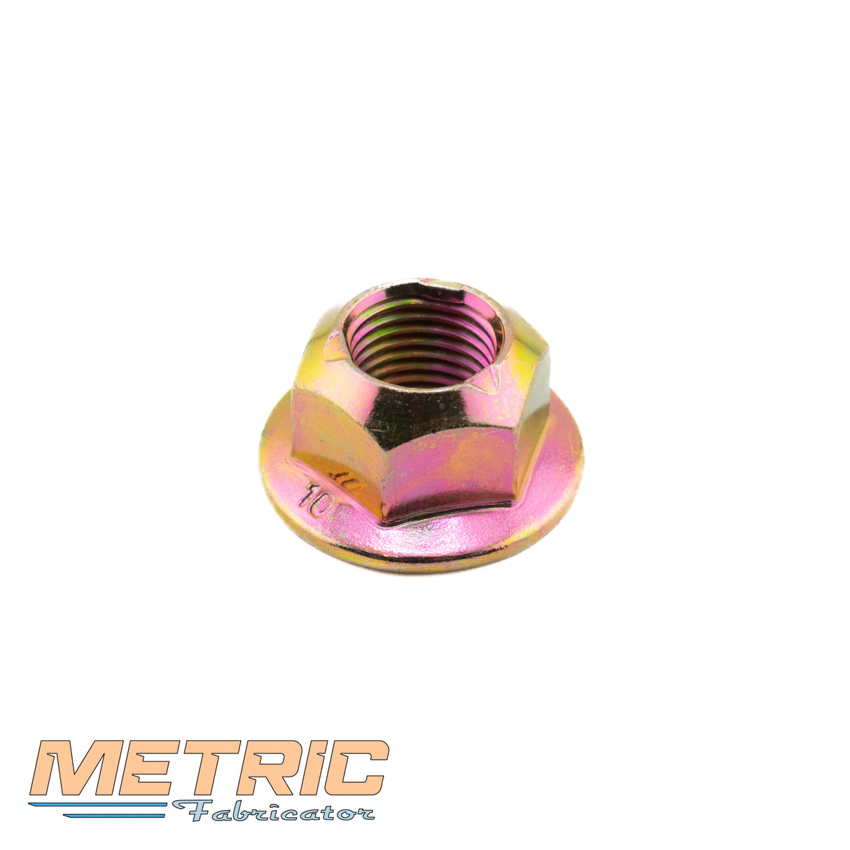 M12-1.25 10.9 Prevailing Torque Locked Flange Nut