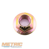 M12-1.25 10.9 Prevailing Torque Locked Flange Nut