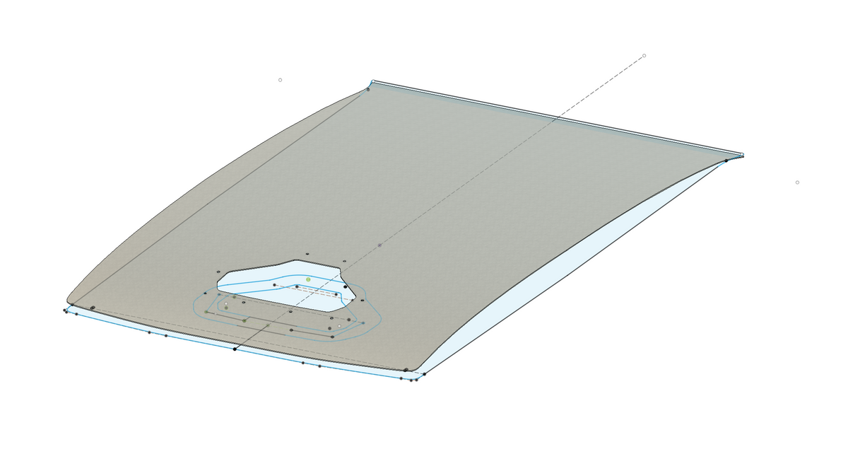 Z10-4 aluminum roof