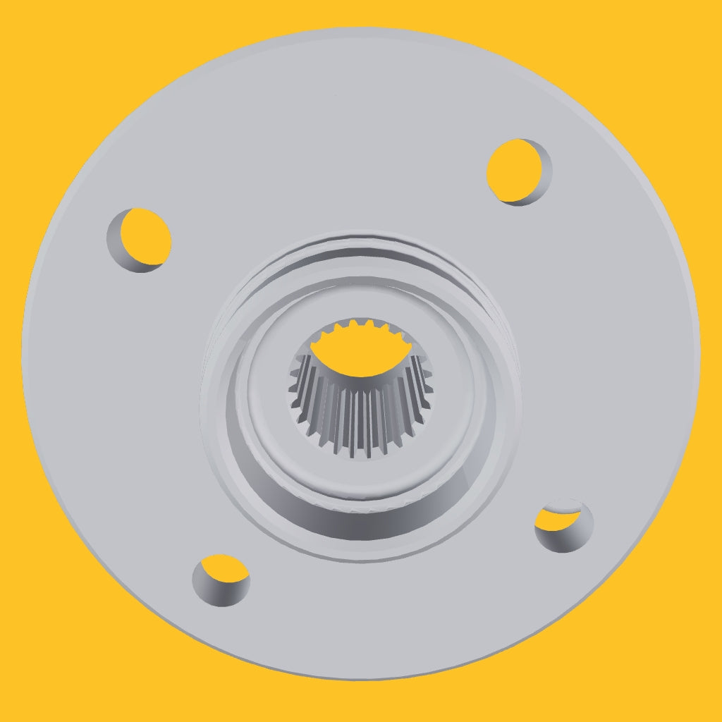 2016–2023 Mazda MX-5 Miata ND Rear Hub – Fusion 360 CAD File
