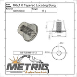 M6x1.0 Tapered Locating Weld Bung